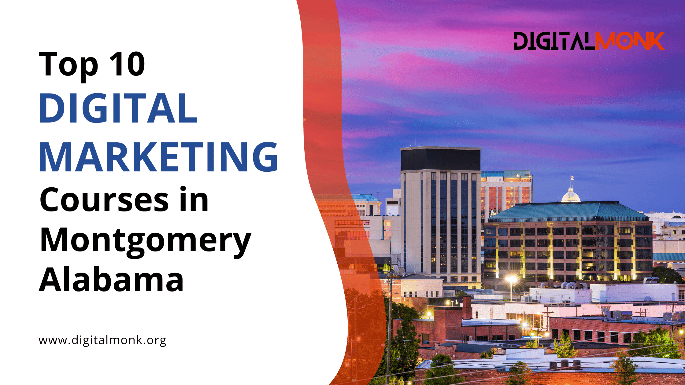 Top 10 Digital Marketing Courses in Montgomery Alabama